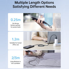 Load image into Gallery viewer, JOYROOM 2.4A USB to 8 Pin Surpass Series Fast Charging Data Cable, 0.25m, 1.2m