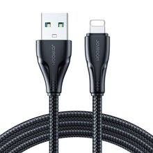 Load image into Gallery viewer, JOYROOM 2.4A USB to 8 Pin Surpass Series Fast Charging Data Cable, 0.25m, 1.2m