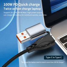 Load image into Gallery viewer, ADC-008 100W USB/Type-C to Type-C + 8 Pin + Micro USB Two to Three Fully Compatible Fast Charge Data Cable, 1.2m, 2m