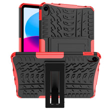 Load image into Gallery viewer, Tire Texture TPU + PC Tablet Case with Holder, For iPad 10th Gen 10.9 2022, For Amazon Kindle Fire HD 8 2022