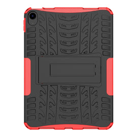 Tire Texture TPU + PC Tablet Case with Holder, For iPad 10th Gen 10.9 2022, For Amazon Kindle Fire HD 8 2022