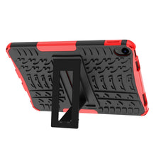Load image into Gallery viewer, Tire Texture TPU + PC Tablet Case with Holder, For iPad 10th Gen 10.9 2022, For Amazon Kindle Fire HD 8 2022