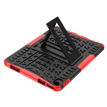 Load image into Gallery viewer, Tire Texture TPU + PC Tablet Case with Holder, For iPad 10th Gen 10.9 2022, For Amazon Kindle Fire HD 8 2022