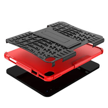 Load image into Gallery viewer, Tire Texture TPU + PC Tablet Case with Holder, For iPad 10th Gen 10.9 2022, For Amazon Kindle Fire HD 8 2022