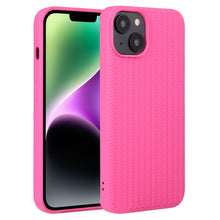 Load image into Gallery viewer, Weave Texture Silicone Phone Case, For iPhone 14, For iPhone 14 Plus, For iPhone 14 Pro, For iPhone 14 Pro Max, For iPhone 13
