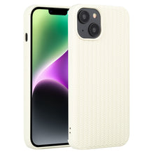 Load image into Gallery viewer, Weave Texture Silicone Phone Case, For iPhone 14, For iPhone 14 Plus, For iPhone 14 Pro, For iPhone 14 Pro Max, For iPhone 13
