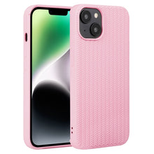 Load image into Gallery viewer, Weave Texture Silicone Phone Case, For iPhone 14, For iPhone 14 Plus, For iPhone 14 Pro, For iPhone 14 Pro Max, For iPhone 13