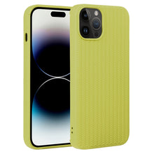 Load image into Gallery viewer, Weave Texture Silicone Phone Case, For iPhone 14, For iPhone 14 Plus, For iPhone 14 Pro, For iPhone 14 Pro Max, For iPhone 13