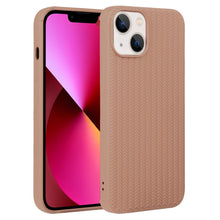 Load image into Gallery viewer, Weave Texture Silicone Phone Case, For iPhone 14, For iPhone 14 Plus, For iPhone 14 Pro, For iPhone 14 Pro Max, For iPhone 13