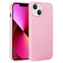 Load image into Gallery viewer, Weave Texture Silicone Phone Case, For iPhone 14, For iPhone 14 Plus, For iPhone 14 Pro, For iPhone 14 Pro Max, For iPhone 13