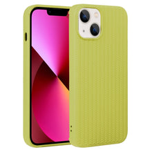 Load image into Gallery viewer, Weave Texture Silicone Phone Case, For iPhone 14, For iPhone 14 Plus, For iPhone 14 Pro, For iPhone 14 Pro Max, For iPhone 13