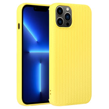 Load image into Gallery viewer, Weave Texture Silicone Phone Case, For iPhone 13 Pro, For iPhone 13 Pro Max, For iPhone 12, For iPhone 12 Pro, For iPhone 12 Pro Max