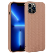 Load image into Gallery viewer, Weave Texture Silicone Phone Case, For iPhone 13 Pro, For iPhone 13 Pro Max, For iPhone 12, For iPhone 12 Pro, For iPhone 12 Pro Max