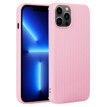 Load image into Gallery viewer, Weave Texture Silicone Phone Case, For iPhone 13 Pro, For iPhone 13 Pro Max, For iPhone 12, For iPhone 12 Pro, For iPhone 12 Pro Max