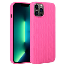 Load image into Gallery viewer, Weave Texture Silicone Phone Case, For iPhone 13 Pro, For iPhone 13 Pro Max, For iPhone 12, For iPhone 12 Pro, For iPhone 12 Pro Max