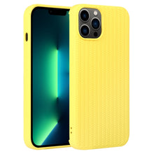 Load image into Gallery viewer, Weave Texture Silicone Phone Case, For iPhone 13 Pro, For iPhone 13 Pro Max, For iPhone 12, For iPhone 12 Pro, For iPhone 12 Pro Max