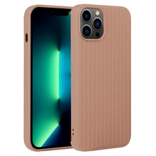 Load image into Gallery viewer, Weave Texture Silicone Phone Case, For iPhone 13 Pro, For iPhone 13 Pro Max, For iPhone 12, For iPhone 12 Pro, For iPhone 12 Pro Max