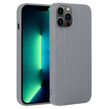 Load image into Gallery viewer, Weave Texture Silicone Phone Case, For iPhone 13 Pro, For iPhone 13 Pro Max, For iPhone 12, For iPhone 12 Pro, For iPhone 12 Pro Max