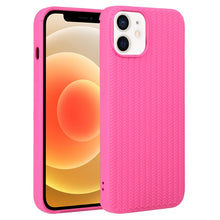 Load image into Gallery viewer, Weave Texture Silicone Phone Case, For iPhone 13 Pro, For iPhone 13 Pro Max, For iPhone 12, For iPhone 12 Pro, For iPhone 12 Pro Max