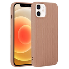 Load image into Gallery viewer, Weave Texture Silicone Phone Case, For iPhone 13 Pro, For iPhone 13 Pro Max, For iPhone 12, For iPhone 12 Pro, For iPhone 12 Pro Max
