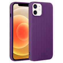 Load image into Gallery viewer, Weave Texture Silicone Phone Case, For iPhone 13 Pro, For iPhone 13 Pro Max, For iPhone 12, For iPhone 12 Pro, For iPhone 12 Pro Max