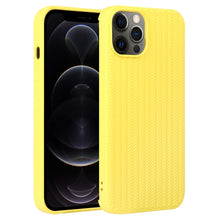 Load image into Gallery viewer, Weave Texture Silicone Phone Case, For iPhone 13 Pro, For iPhone 13 Pro Max, For iPhone 12, For iPhone 12 Pro, For iPhone 12 Pro Max