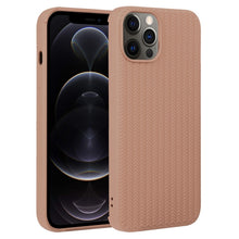 Load image into Gallery viewer, Weave Texture Silicone Phone Case, For iPhone 13 Pro, For iPhone 13 Pro Max, For iPhone 12, For iPhone 12 Pro, For iPhone 12 Pro Max