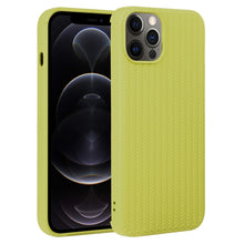 Load image into Gallery viewer, Weave Texture Silicone Phone Case, For iPhone 13 Pro, For iPhone 13 Pro Max, For iPhone 12, For iPhone 12 Pro, For iPhone 12 Pro Max