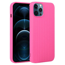 Load image into Gallery viewer, Weave Texture Silicone Phone Case, For iPhone 13 Pro, For iPhone 13 Pro Max, For iPhone 12, For iPhone 12 Pro, For iPhone 12 Pro Max