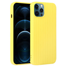 Load image into Gallery viewer, Weave Texture Silicone Phone Case, For iPhone 13 Pro, For iPhone 13 Pro Max, For iPhone 12, For iPhone 12 Pro, For iPhone 12 Pro Max