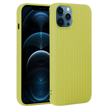 Load image into Gallery viewer, Weave Texture Silicone Phone Case, For iPhone 13 Pro, For iPhone 13 Pro Max, For iPhone 12, For iPhone 12 Pro, For iPhone 12 Pro Max