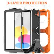 Load image into Gallery viewer, Rugged Silicone Hard PC Tablet Case with Holder, For iPad 10th Gen 10.9 2022
