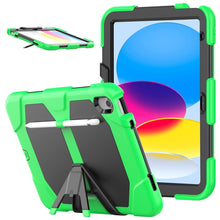 Load image into Gallery viewer, Rugged Silicone Hard PC Tablet Case with Holder, For iPad 10th Gen 10.9 2022
