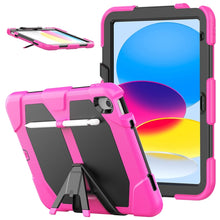 Load image into Gallery viewer, Rugged Silicone Hard PC Tablet Case with Holder, For iPad 10th Gen 10.9 2022