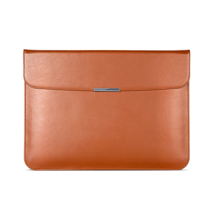 Ultra-thin PU Leather Laptop Sleeve, For 13.3 / 13.6 / 14 inch Laptop, For 15 / 15.4 / 16 inch Laptop