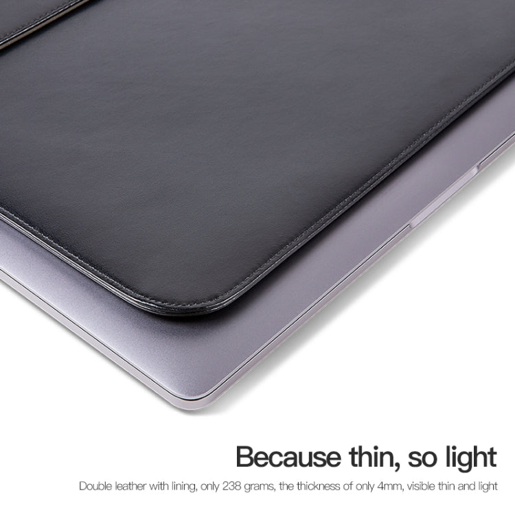 Ultra-thin PU Leather Laptop Sleeve, For 13.3 / 13.6 / 14 inch Laptop, For 15 / 15.4 / 16 inch Laptop
