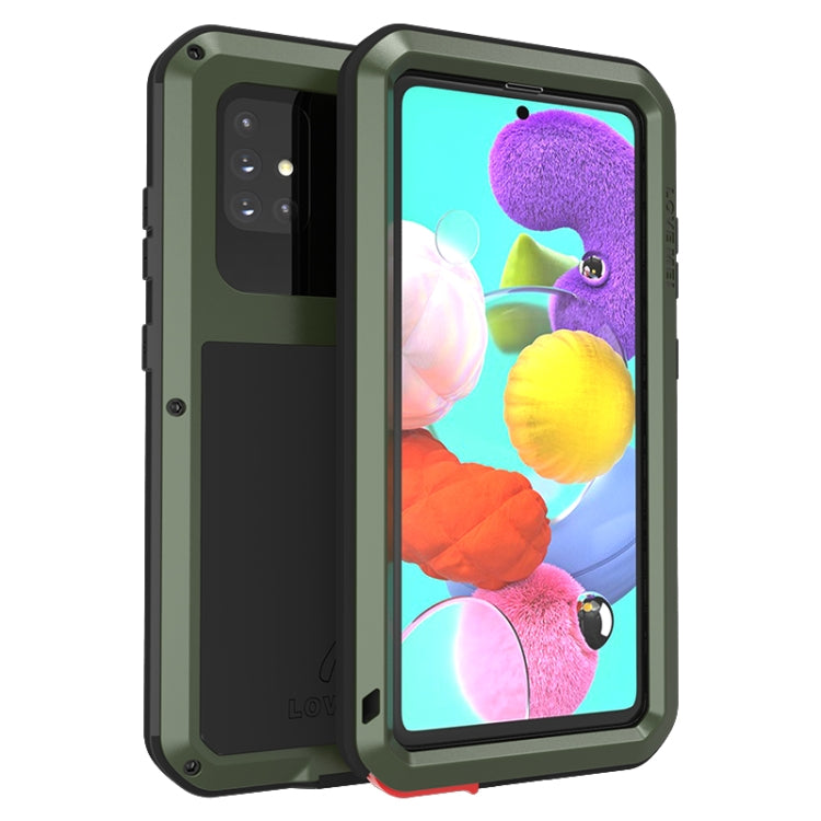 LOVE MEI Metal Shockproof Waterproof Dustproof Protective Case, For Huawei P40, For Huawei P40 Pro, For Samsung Galaxy A51, For Samsung Galaxy A40s, For Samsung Galaxy A50, For Samsung Galaxy A71, For Samsung Galaxy A70s, For Samsung Galaxy S20        ...