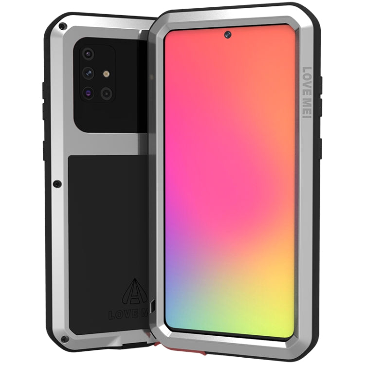 LOVE MEI Metal Shockproof Waterproof Dustproof Protective Case, For Huawei P40, For Huawei P40 Pro, For Samsung Galaxy A51, For Samsung Galaxy A40s, For Samsung Galaxy A50, For Samsung Galaxy A71, For Samsung Galaxy A70s, For Samsung Galaxy S20        ...