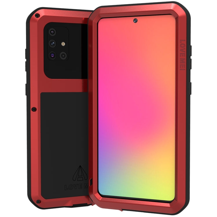 LOVE MEI Metal Shockproof Waterproof Dustproof Protective Case, For Huawei P40, For Huawei P40 Pro, For Samsung Galaxy A51, For Samsung Galaxy A40s, For Samsung Galaxy A50, For Samsung Galaxy A71, For Samsung Galaxy A70s, For Samsung Galaxy S20        ...