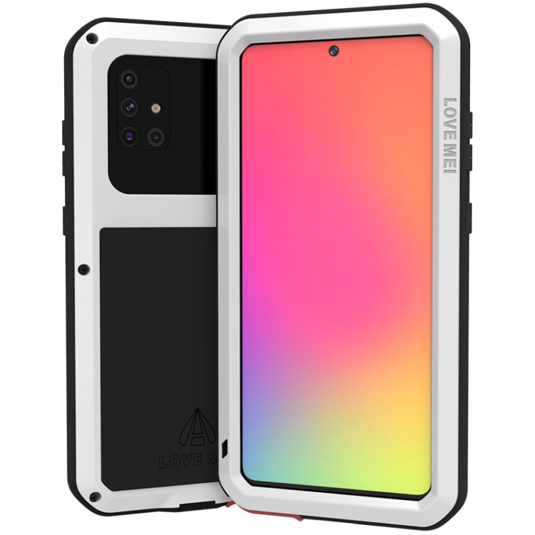 LOVE MEI Metal Shockproof Waterproof Dustproof Protective Case, For Huawei P40, For Huawei P40 Pro, For Samsung Galaxy A51, For Samsung Galaxy A40s, For Samsung Galaxy A50, For Samsung Galaxy A71, For Samsung Galaxy A70s, For Samsung Galaxy S20        ...