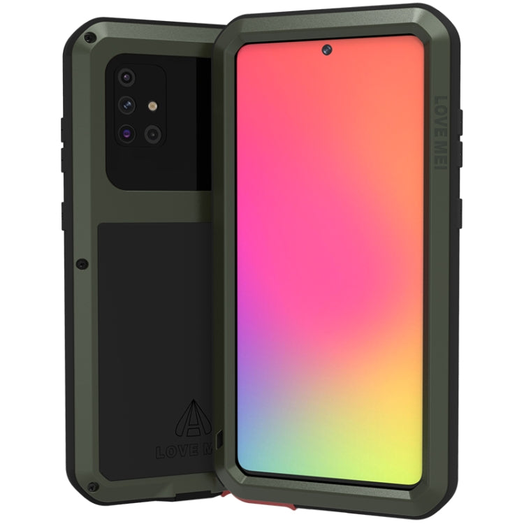 LOVE MEI Metal Shockproof Waterproof Dustproof Protective Case, For Huawei P40, For Huawei P40 Pro, For Samsung Galaxy A51, For Samsung Galaxy A40s, For Samsung Galaxy A50, For Samsung Galaxy A71, For Samsung Galaxy A70s, For Samsung Galaxy S20        ...