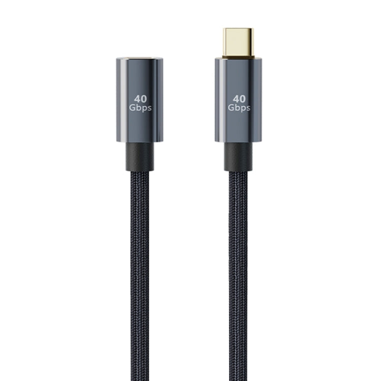 USB4.0 40Gbps Type-C Male to Female Extension Cable, 0.3m, 0.5m, 0.8m, 1m