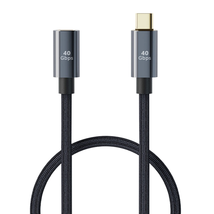 USB4.0 40Gbps Type-C Male to Female Extension Cable, 0.3m, 0.5m, 0.8m, 1m