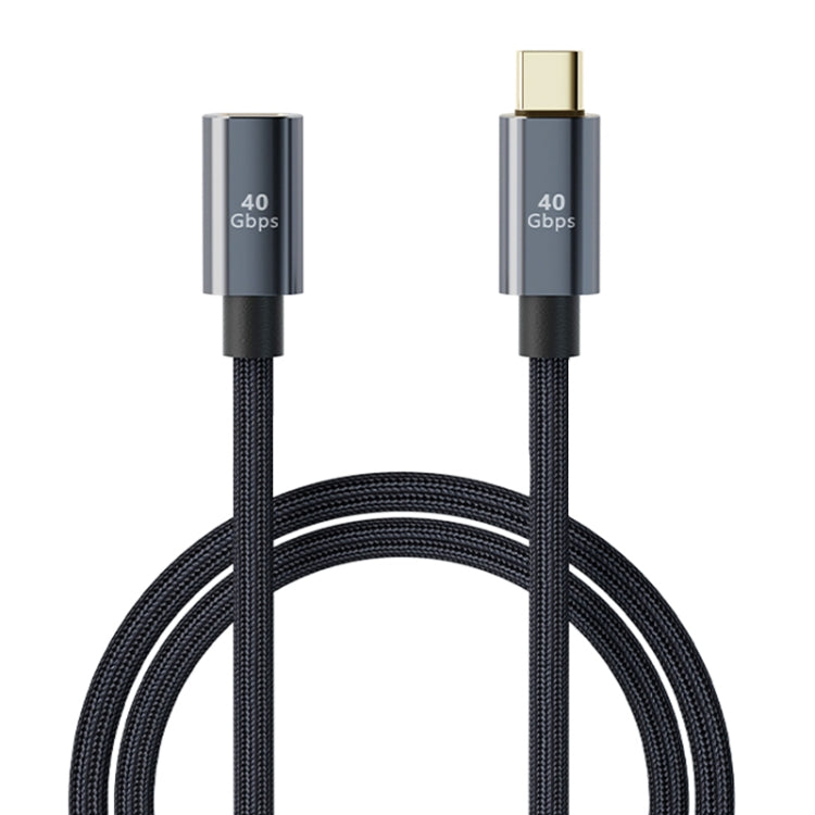 USB4.0 40Gbps Type-C Male to Female Extension Cable, 0.3m, 0.5m, 0.8m, 1m