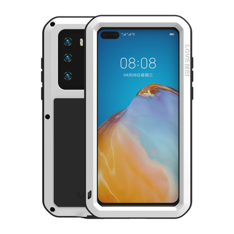 LOVE MEI Metal Shockproof Waterproof Dustproof Protective Case, For Huawei P40, For Huawei P40 Pro, For Samsung Galaxy A51, For Samsung Galaxy A40s, For Samsung Galaxy A50, For Samsung Galaxy A71, For Samsung Galaxy A70s, For Samsung Galaxy S20        ...