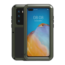 Load image into Gallery viewer, LOVE MEI Metal Shockproof Waterproof Dustproof Protective Case, For Huawei P40, For Huawei P40 Pro, For Samsung Galaxy A51, For Samsung Galaxy A40s, For Samsung Galaxy A50, For Samsung Galaxy A71, For Samsung Galaxy S20, For Samsung Galaxy A70s        ...