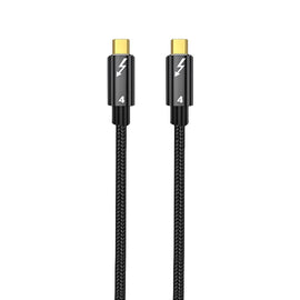 100W Type-C to Type-C Thunderbolt 4 Full-function Data Cable, 0.3m, 0.5m, 0.8m, 1m