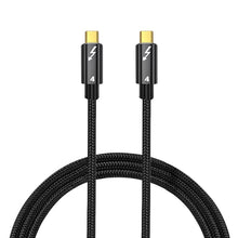 Load image into Gallery viewer, 100W Type-C to Type-C Thunderbolt 4 Full-function Data Cable, 0.3m, 0.5m, 0.8m, 1m