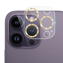 Load image into Gallery viewer, Tempered Glass CD Texture Back Camera Film, For iPhone 14 Pro Max / 14 Pro (1 PS)