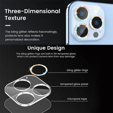 Load image into Gallery viewer, Tempered Glass CD Texture Back Camera Film, For iPhone 14 Pro Max / 14 Pro (1 PS)